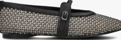 zwarte steve madden ballerina's rejoice-mr