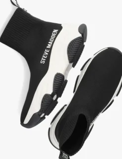 zwarte steve madden hoge sneakers jprodigy