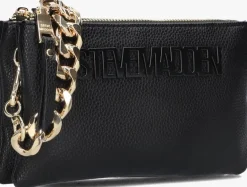 zwarte steve madden schoudertas bnicco