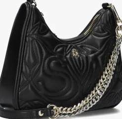 zwarte steve madden schoudertas blimited