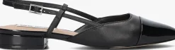 zwarte steve madden slingbacks belinda
