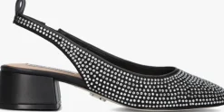 zwarte steve madden slingbacks smitten