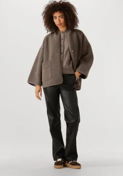 zwarte studio ar wijde broek maleah