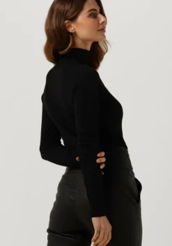 zwarte summum coltrui turtle neck sweater