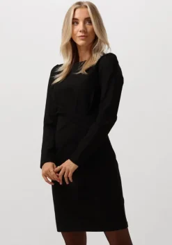 zwarte summum mini jurk dress punto milano 1
