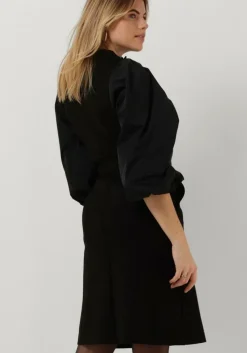 zwarte summum mini jurk dress punto milano