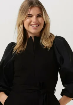 zwarte summum mini jurk dress punto milano