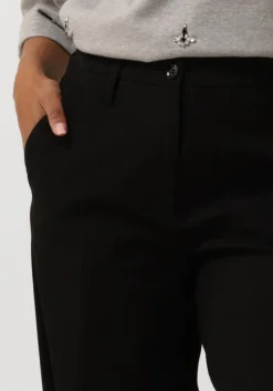 zwarte summum pantalon trousers viscose blend stretch