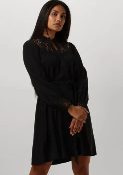 zwarte suncoo mini jurk ceylan