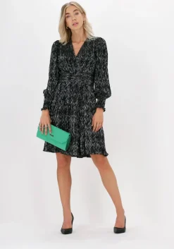 zwarte suncoo mini jurk robe celina