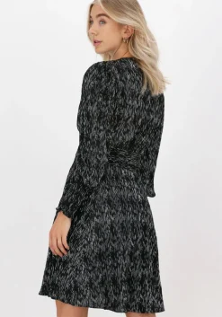 zwarte suncoo mini jurk robe celina