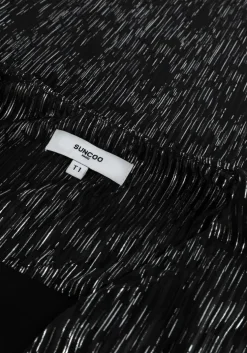 zwarte suncoo mini jurk robe celina