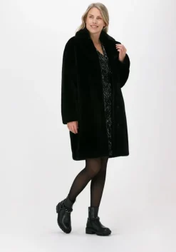 zwarte suncoo mini jurk robe celina