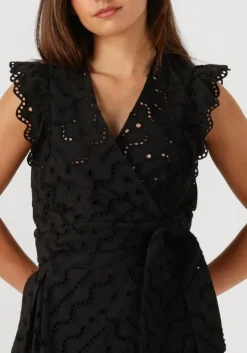 zwarte suncoo top lila