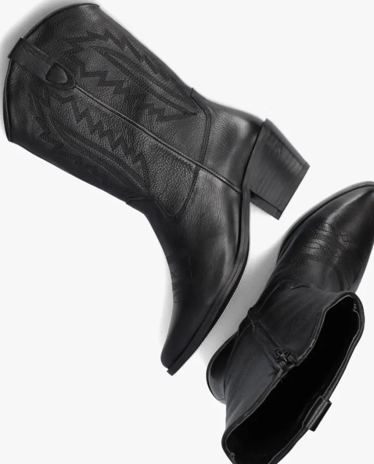 zwarte tango cowboylaarzen mavis 501