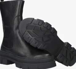 zwarte tango enkelboots romy welt 11