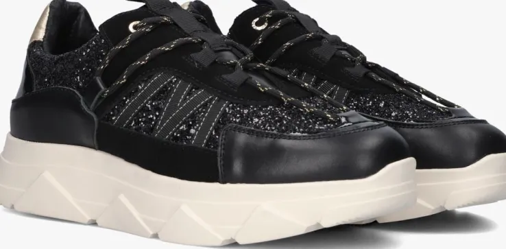 zwarte tango lage sneakers kady fat 429