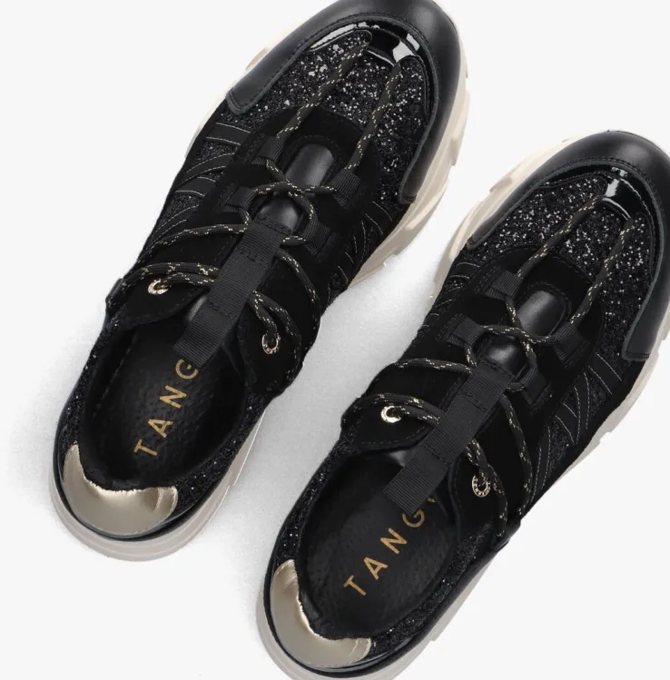 zwarte tango lage sneakers kady fat 429