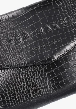 zwarte ted baker clutch crocey