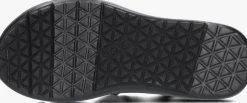 zwarte teva platte sandalen w voya strappy