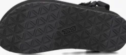 zwarte teva platte sandalen midform universal kids