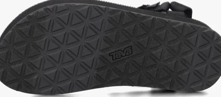 zwarte teva platte sandalen midform universal kids