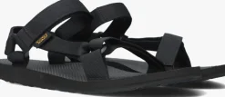 zwarte teva platte sandalen m original universal