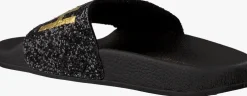 zwarte the white brand slippers glitter beach kids