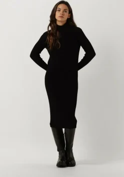 zwarte tiger of sweden midi jurk vales