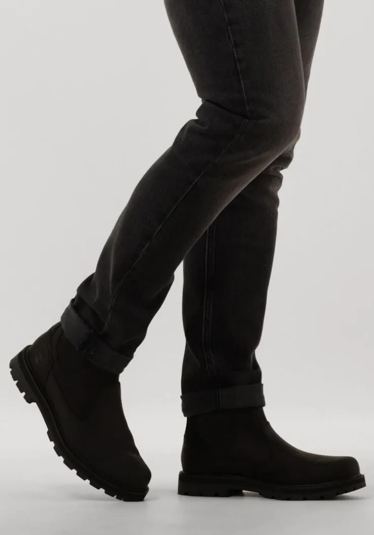 zwarte timberland chelsea boots britton road mid chelsea