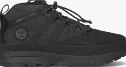 zwarte timberland hoge sneakers euro trekker low k