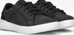 zwarte timberland lage sneakers seneca bay leather oxford