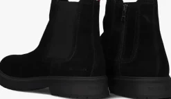 zwarte tommy hilfiger chelsea boots hilfiger zip