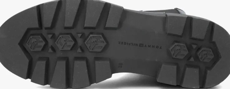 zwarte tommy hilfiger chelsea boots monochromatic chelsea boot