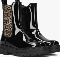 zwarte tommy hilfiger chelsea boots 34027