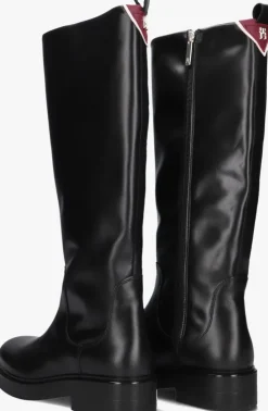 zwarte tommy hilfiger hoge laarzen premium long boot