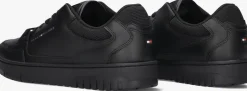 zwarte tommy hilfiger lage sneakers tommy hilfiger basket core ess