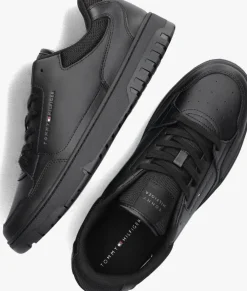 zwarte tommy hilfiger lage sneakers tommy hilfiger basket core ess