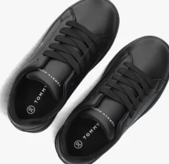 zwarte tommy hilfiger lage sneakers 34073