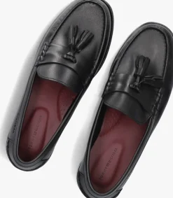 zwarte tommy hilfiger loafers tassel lth loafer