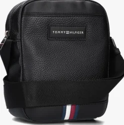 zwarte tommy hilfiger reportertas th business mini rep