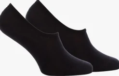 zwarte tommy hilfiger sokken th women footie 2p