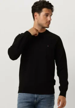 zwarte tommy hilfiger trui 1985 crew neck sweater