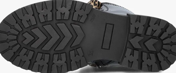 zwarte tommy hilfiger veterboots 34026