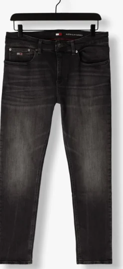 zwarte tommy jeans slim fit jeans austin slim tprd ch1284
