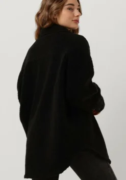 zwarte tommy jeans vest shirts/woven tops