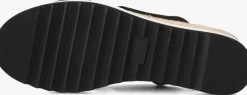 zwarte toms platte sandalen diana crossover