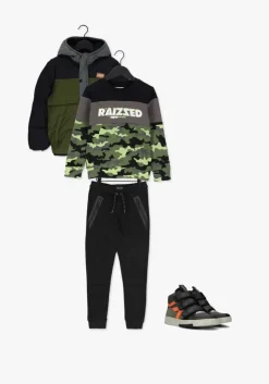 zwarte ton & ton hoge sneakers larsson