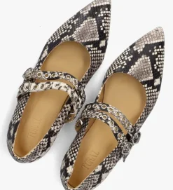 zwarte toral ballerina's coeur