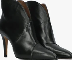 zwarte toral enkellaarsjes 12601